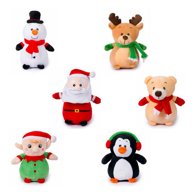 PELUCHE SOGGETTI NATALIZI SUPER SOFT 15CM