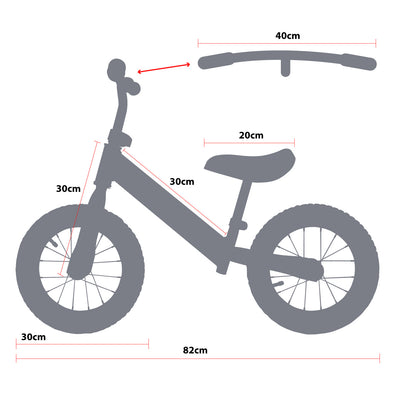 BALANCE BIKE EVOLUTION ROSSA