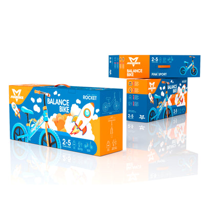 BALANCE BIKE EVOLUTION AZZURRA ROCKET