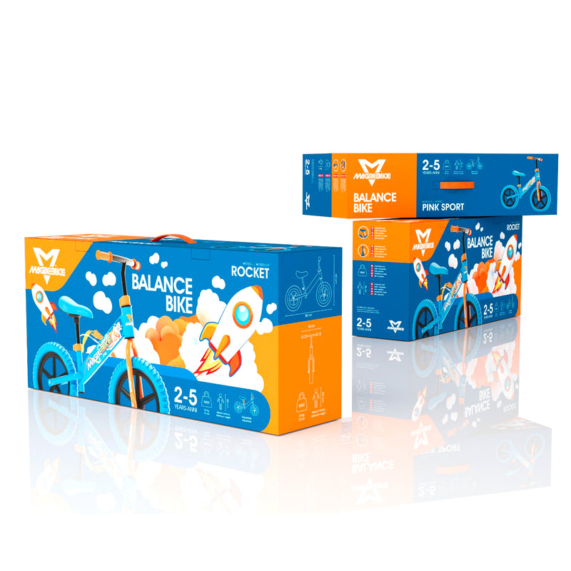 BALANCE BIKE EVOLUTION AZZURRA ROCKET