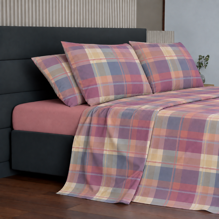 COMPLETO LETTO LIVIGNO ROSATO