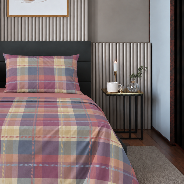 COMPLETO LETTO LIVIGNO ROSATO