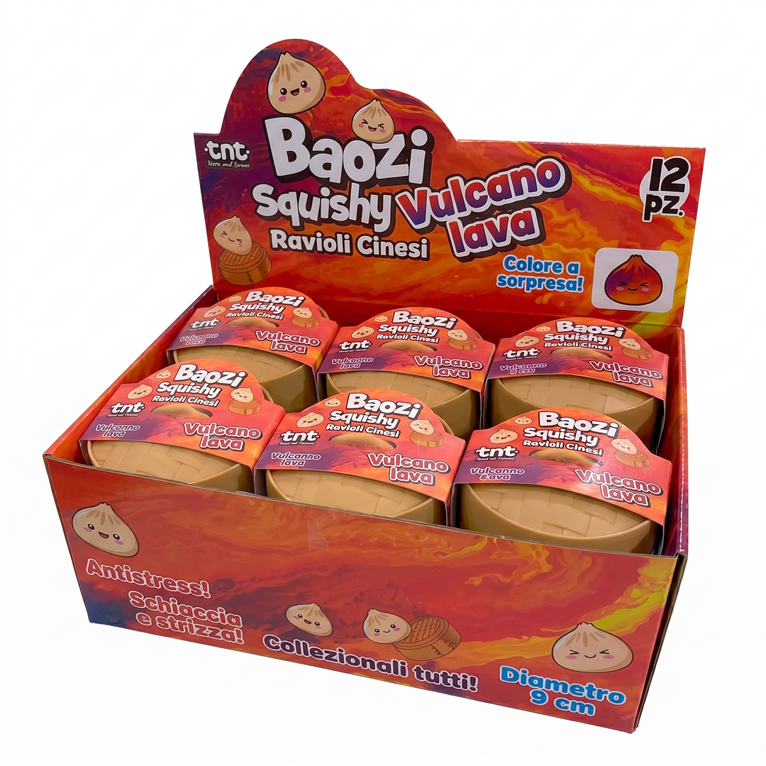 Baozi Squishy Vulcano Lava – Ravioli Cinesi