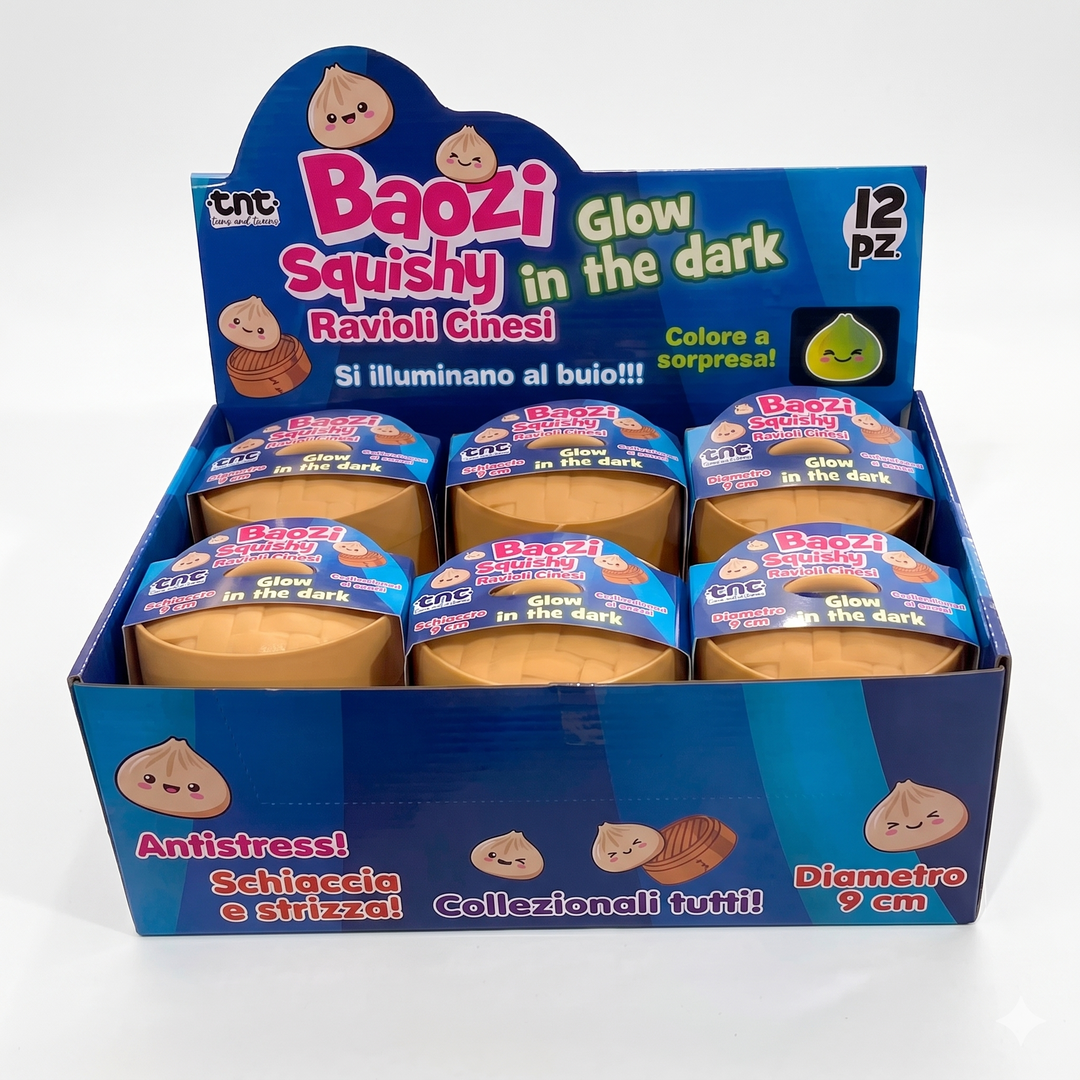 Baozi Squishy Glow In The Dark – Ravioli Cinesi illuminano al buio