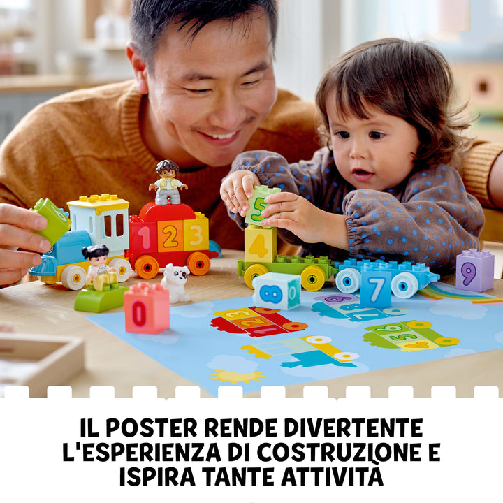 LEGO 10954 TRENO DEI NUMERI - IMPARIAMO A CONTARE