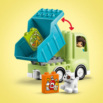 LEGO 10987 DUPLO TOWN CAMION RICICLAGGIO RIFIUTI