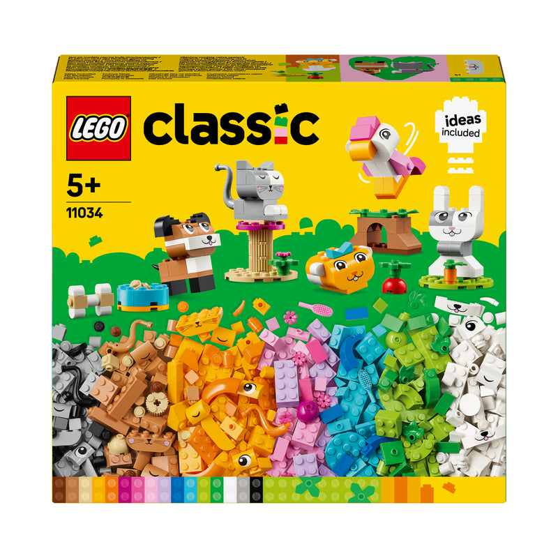 LEGO 11034 CLASSIC ANIMALI DOMESTICI CREATIVI