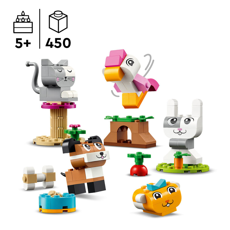 LEGO 11034 CLASSIC ANIMALI DOMESTICI CREATIVI