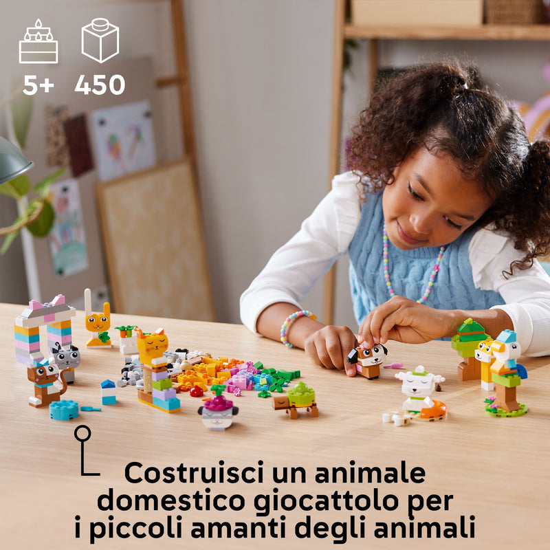 LEGO 11034 CLASSIC ANIMALI DOMESTICI CREATIVI