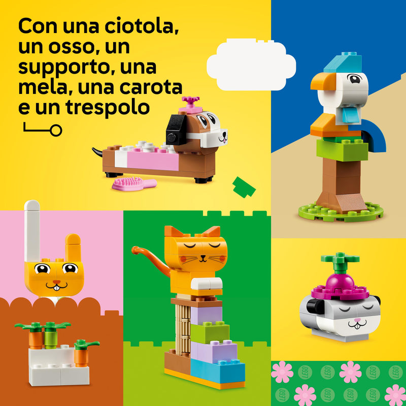 LEGO 11034 CLASSIC ANIMALI DOMESTICI CREATIVI