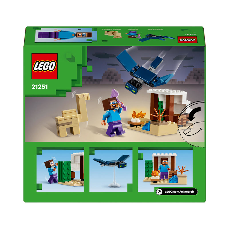 LEGO 21251 MINECRAFT SPEDIZIONE DI STEVE NEL DESERTO