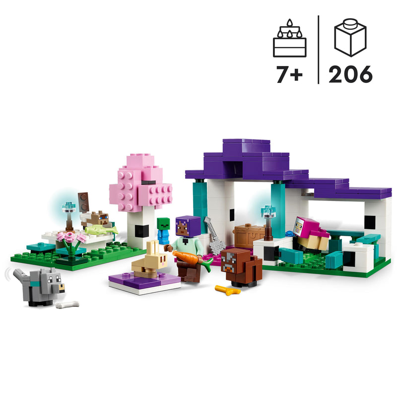 LEGO 21253 MINECRAFT IL SANTUARIO DEGLI ANIMALI