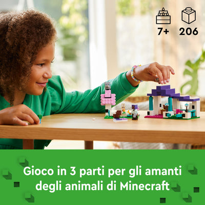 LEGO 21253 MINECRAFT IL SANTUARIO DEGLI ANIMALI