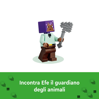 LEGO 21253 MINECRAFT IL SANTUARIO DEGLI ANIMALI