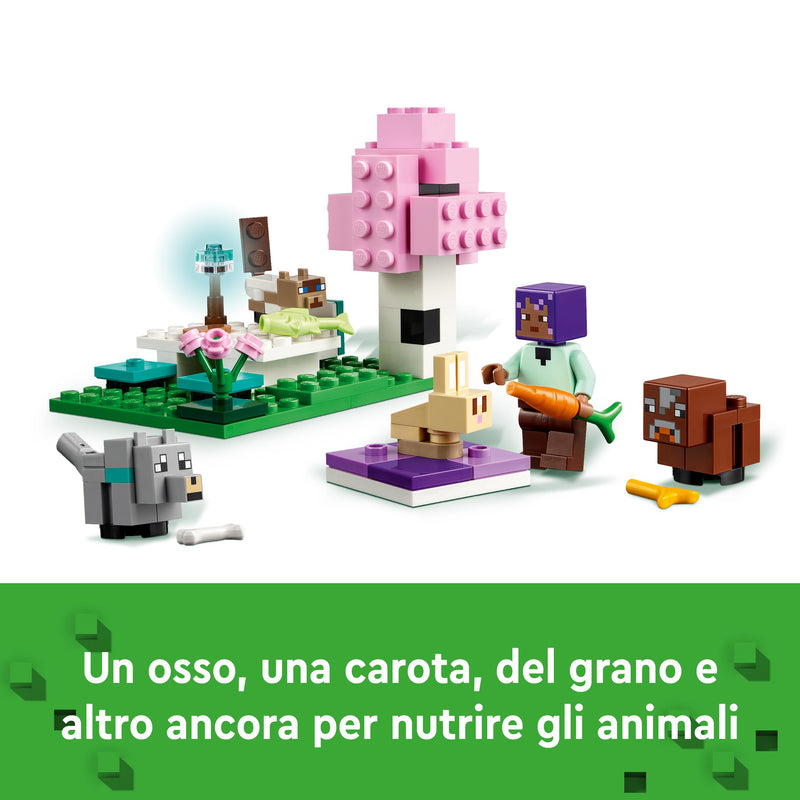 LEGO 21253 MINECRAFT IL SANTUARIO DEGLI ANIMALI