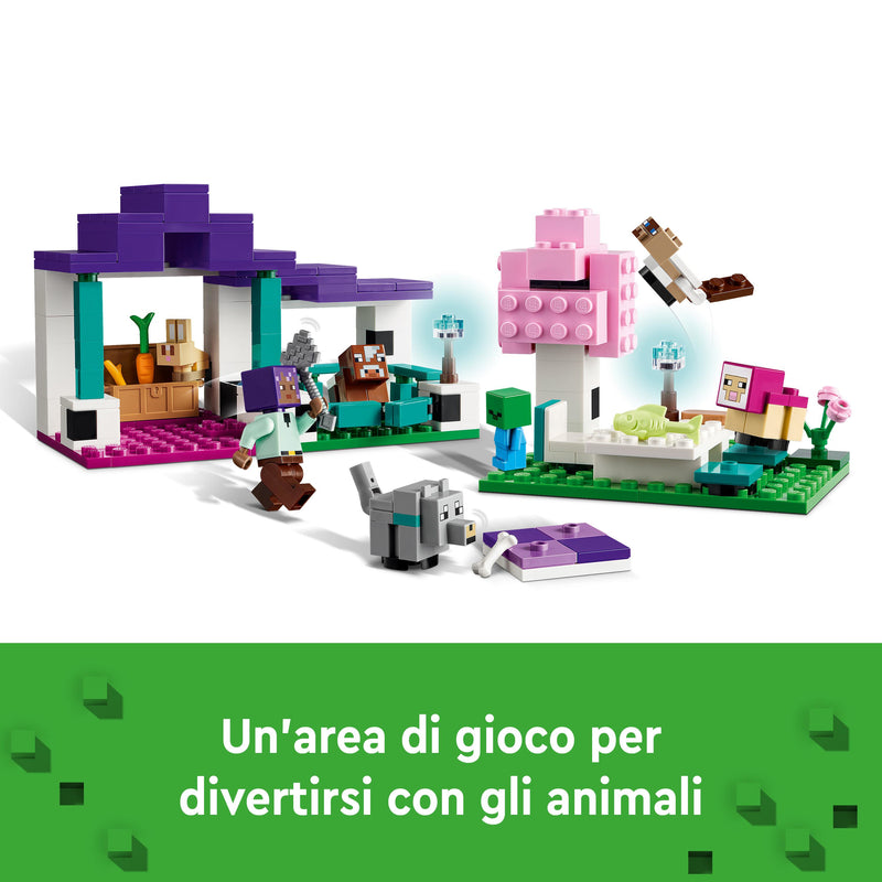 LEGO 21253 MINECRAFT IL SANTUARIO DEGLI ANIMALI