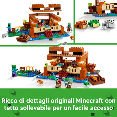 LEGO 21256 MINECRAFT LA CASA-RANA