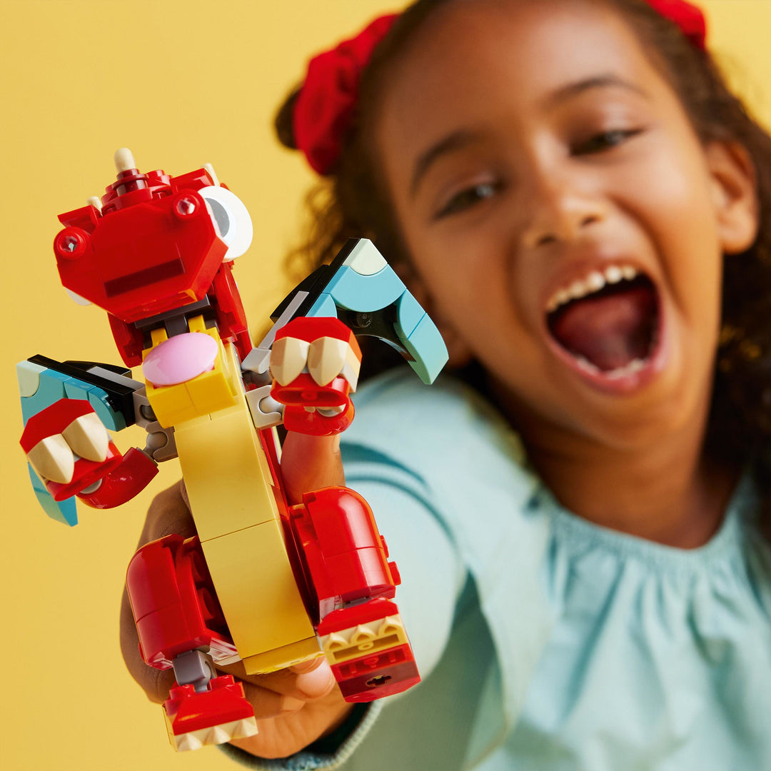 LEGO 31145 DRAGO ROSSO