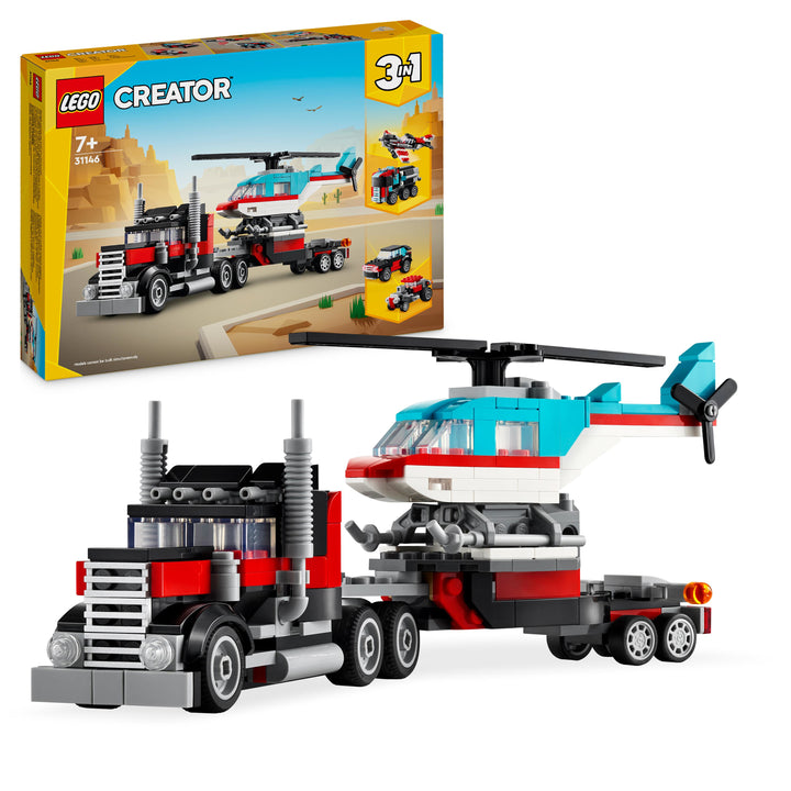 LEGO 31146 AUTOCARRO CON ELICOTTERO