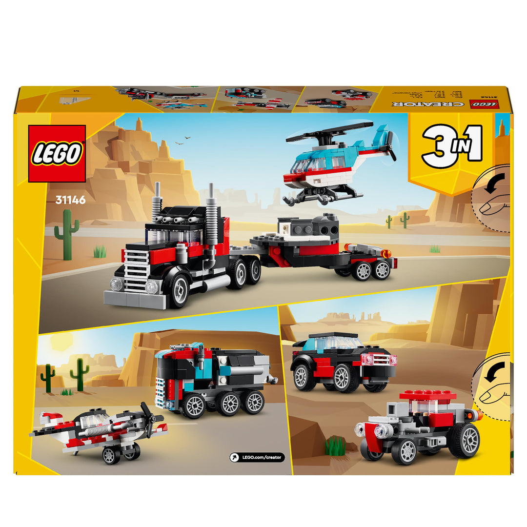 LEGO 31146 AUTOCARRO CON ELICOTTERO