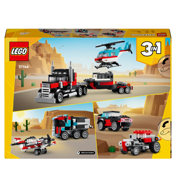 LEGO 31146 AUTOCARRO CON ELICOTTERO