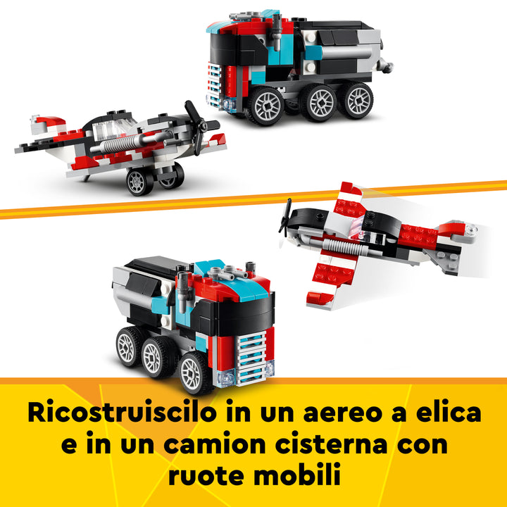 LEGO 31146 AUTOCARRO CON ELICOTTERO