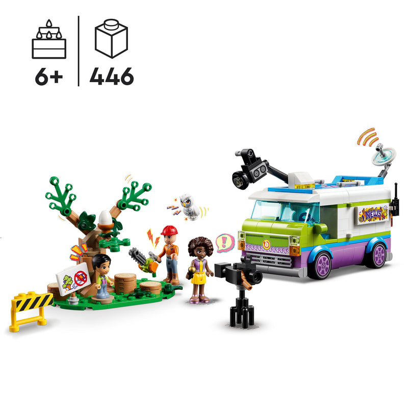 LEGO 41749 FRIENDS FURGONE DELLA TROUPE TELEVISIVA