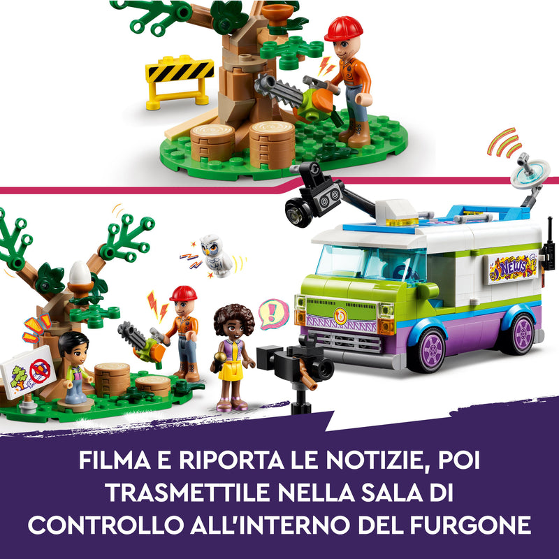 LEGO 41749 FRIENDS FURGONE DELLA TROUPE TELEVISIVA