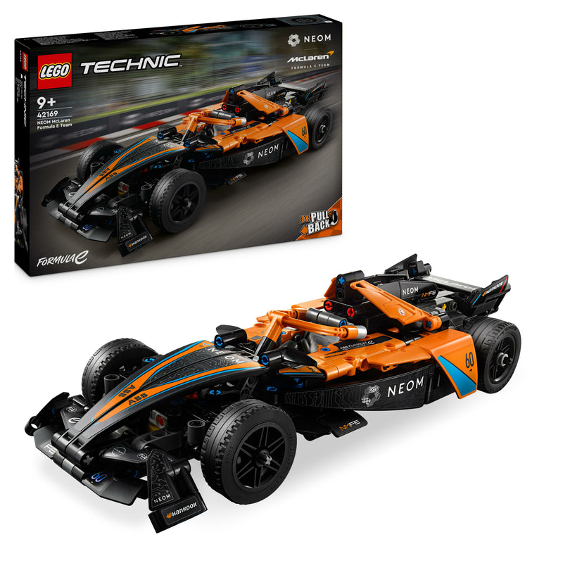 LEGO 42169 TECHNIC NEON MCLAREN FORMULA E RACE CAR