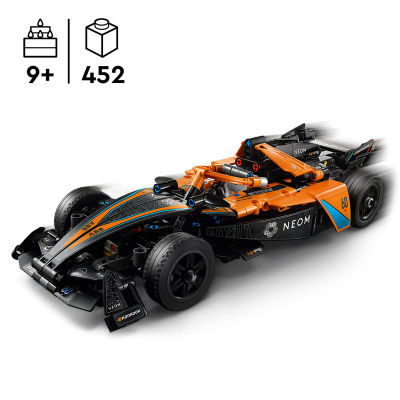 LEGO 42169 TECHNIC NEON MCLAREN FORMULA E RACE CAR