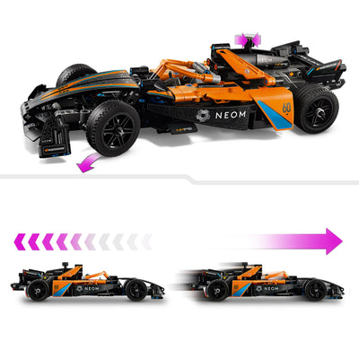 LEGO 42169 TECHNIC NEON MCLAREN FORMULA E RACE CAR