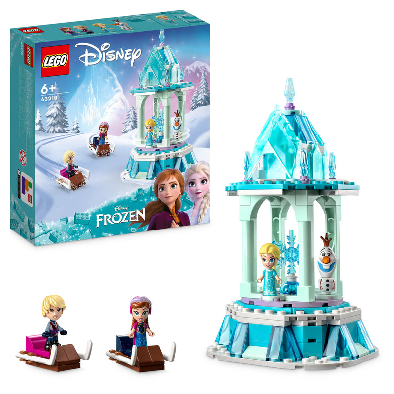 LEGO 43218 DISNEY PRINCESS LA GIOSTRA MAGICA DI ANNA ED ELSA