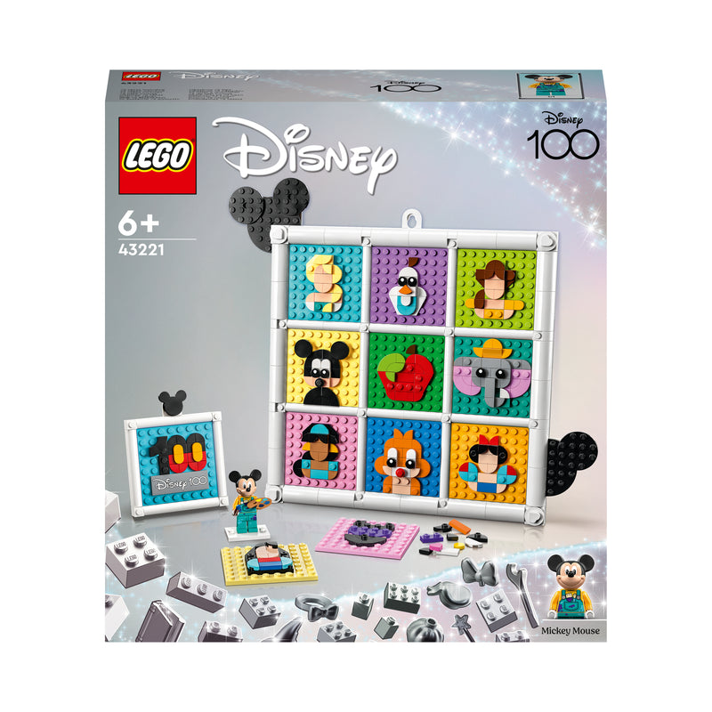 LEGO 43221 DISNEY CLASSIC 100 ANNI DI ICONE DISNEY