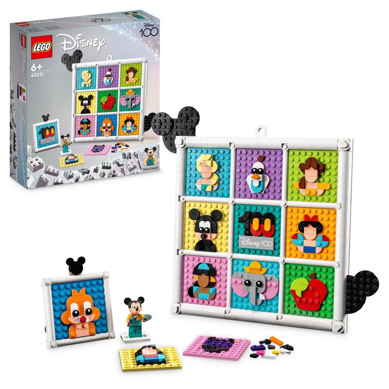 LEGO 43221 DISNEY CLASSIC 100 ANNI DI ICONE DISNEY