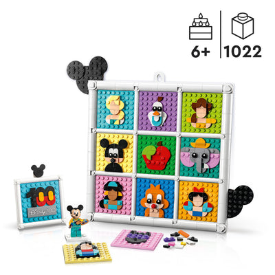 LEGO 43221 DISNEY CLASSIC 100 ANNI DI ICONE DISNEY