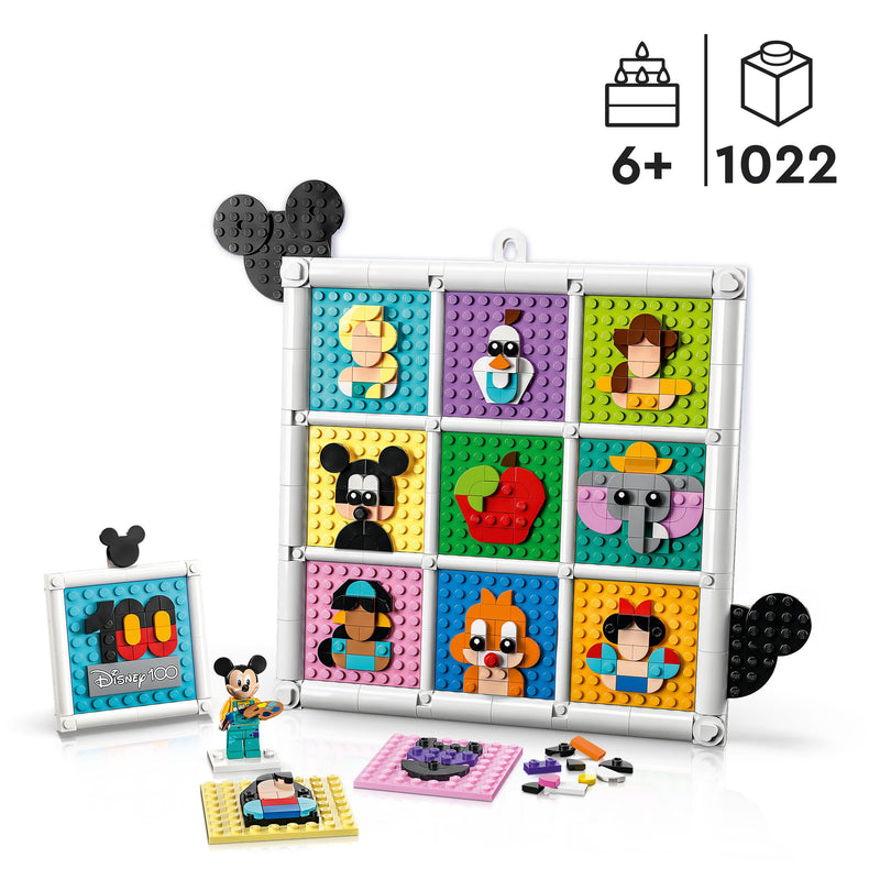 LEGO 43221 DISNEY CLASSIC 100 ANNI DI ICONE DISNEY