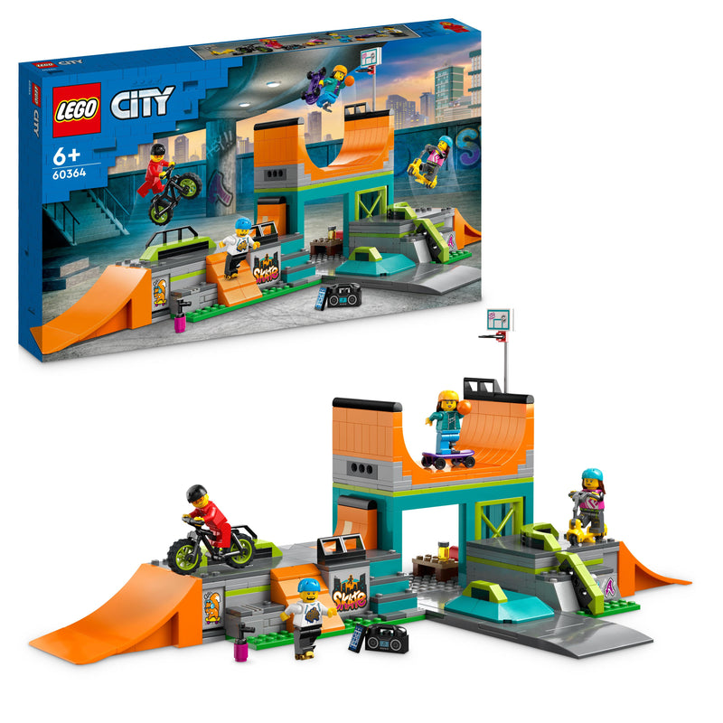 LEGO 60364 MY CITY SKATE PARK URBANO