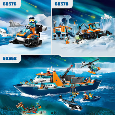 LEGO 60376 CITY EXPLORATION GATTO DELLE NEVI ARTICO