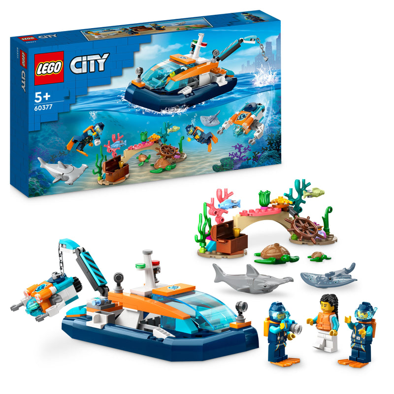 LEGO 60377 CITY EXPLORATION BATISCAFO ARTICO