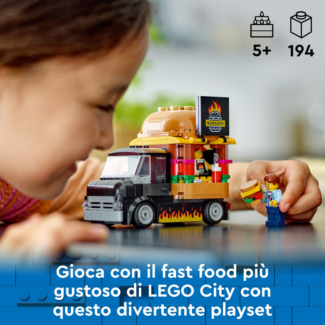 LEGO 60404 FURGONE DEGLI HAMBURGER