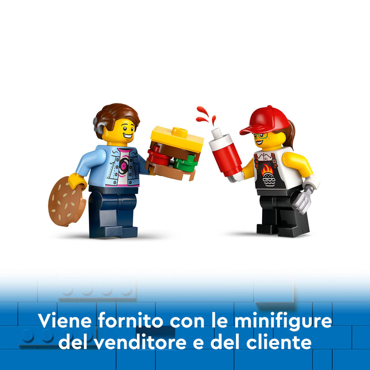 LEGO 60404 FURGONE DEGLI HAMBURGER