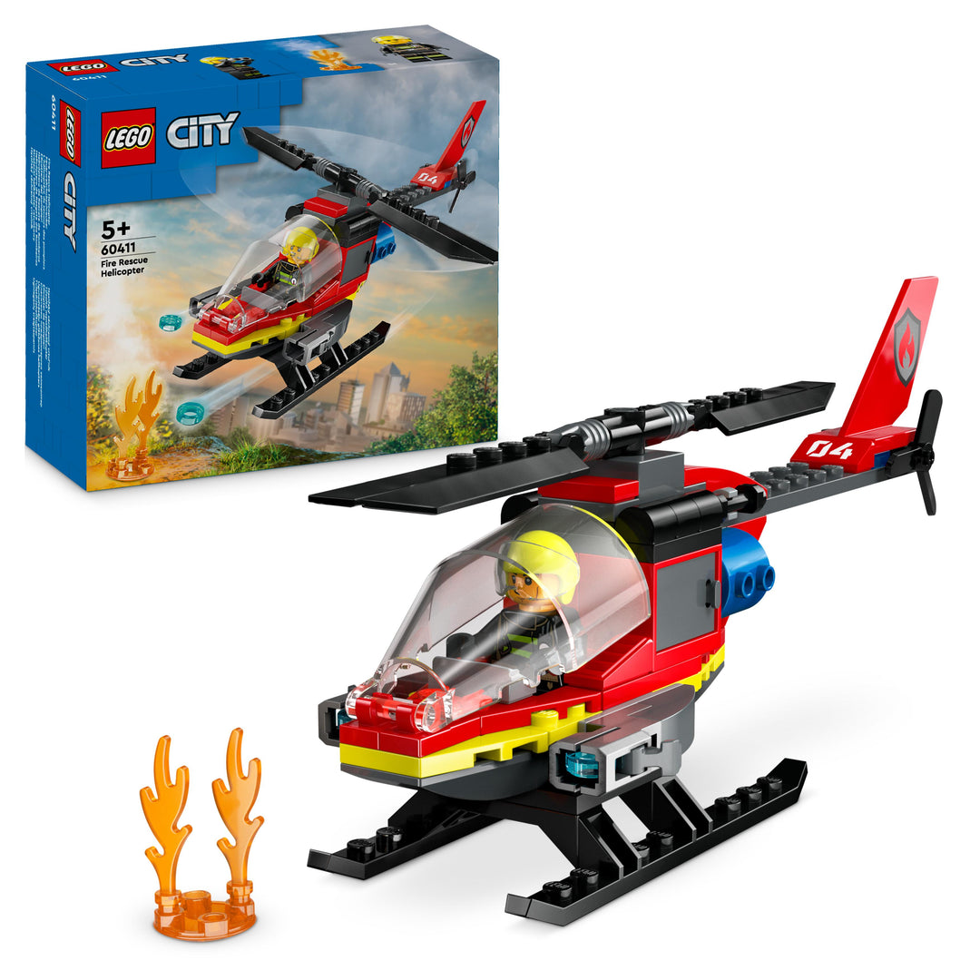 LEGO 60411 ELICOTTERO DEI POMPIERI