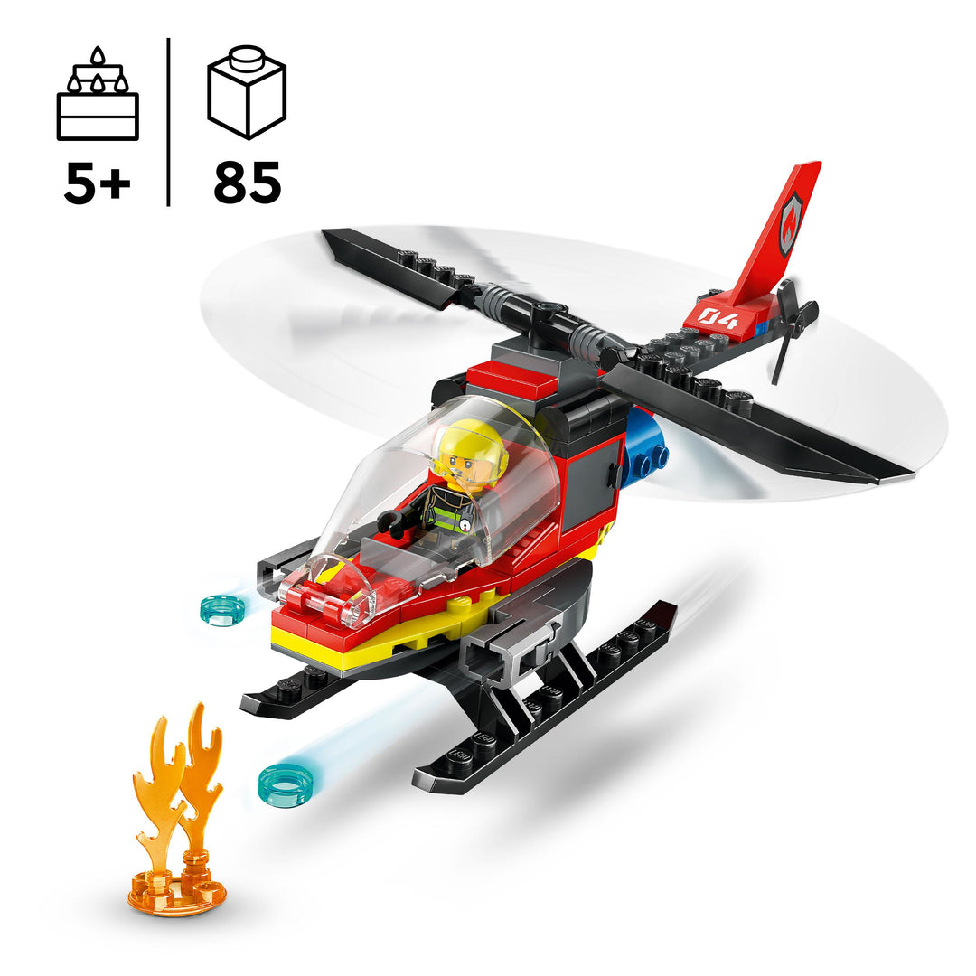 LEGO 60411 ELICOTTERO DEI POMPIERI