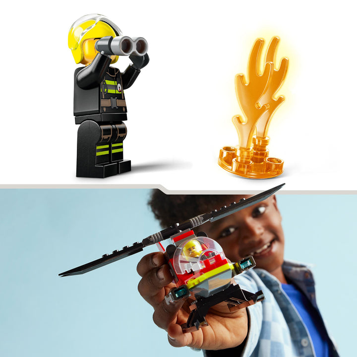 LEGO 60411 ELICOTTERO DEI POMPIERI