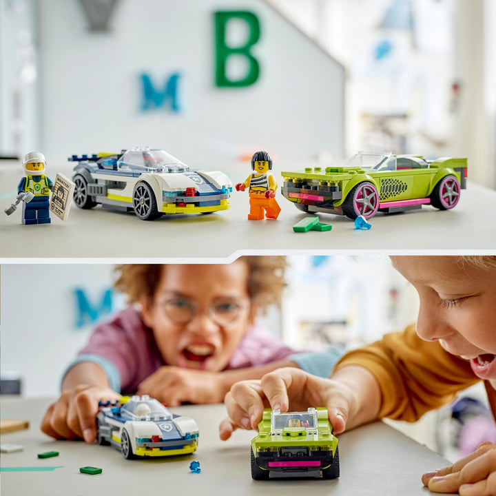 LEGO 60415 INSEGUIMENTO DELLA MACCHINA DA CORSA