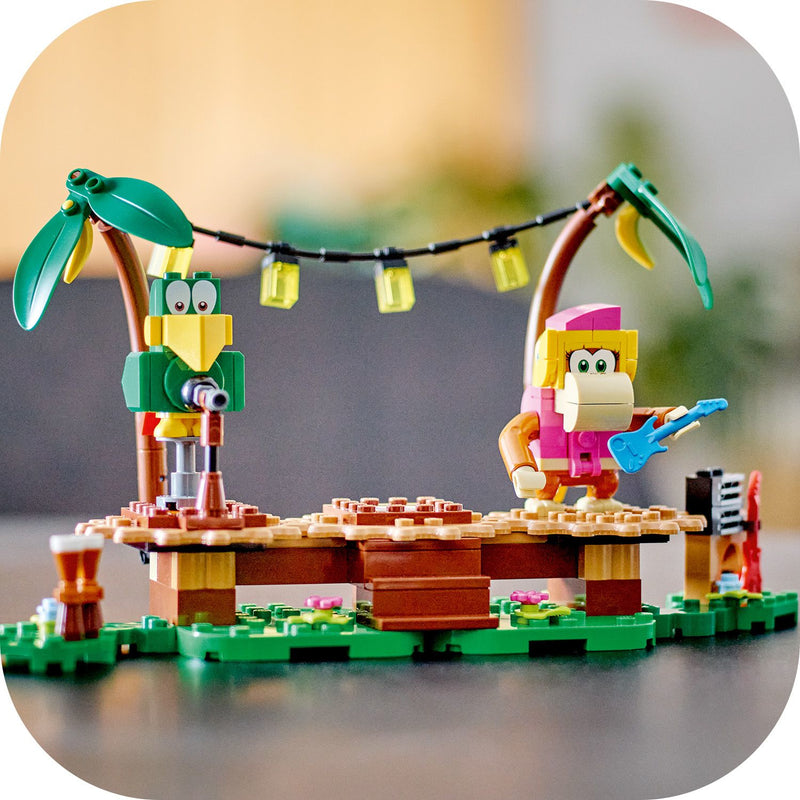 LEGO 71421 SUPER MARIO CONCERTO NELLA GIUNGLA DI DIXIE KONG