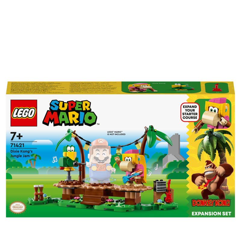 LEGO 71421 SUPER MARIO CONCERTO NELLA GIUNGLA DI DIXIE KONG