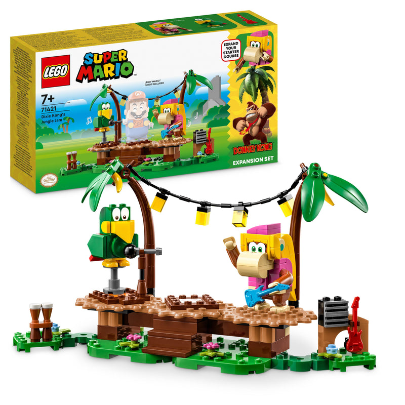 LEGO 71421 SUPER MARIO CONCERTO NELLA GIUNGLA DI DIXIE KONG