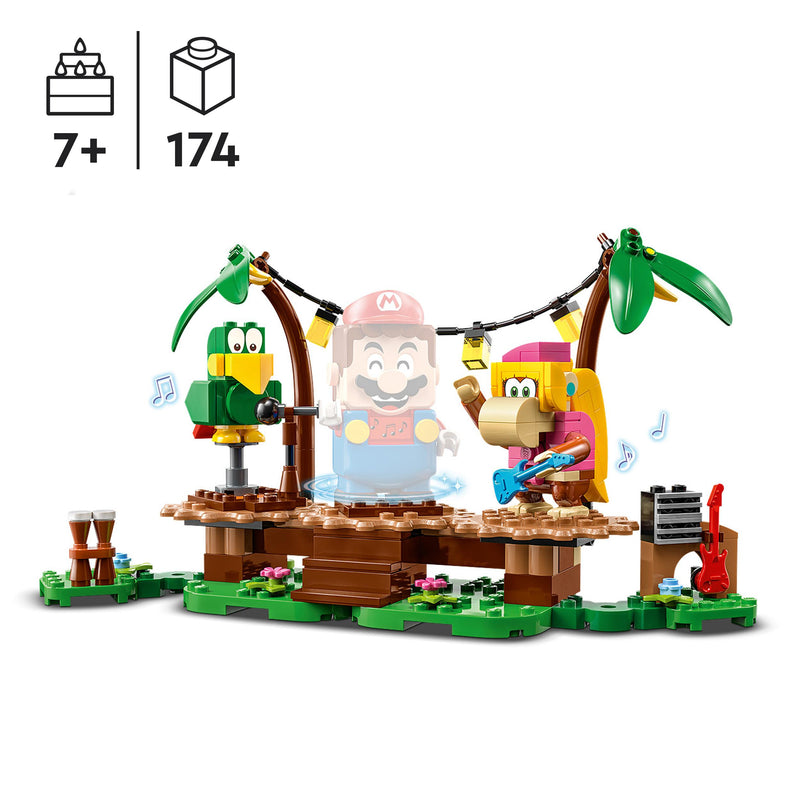 LEGO 71421 SUPER MARIO CONCERTO NELLA GIUNGLA DI DIXIE KONG