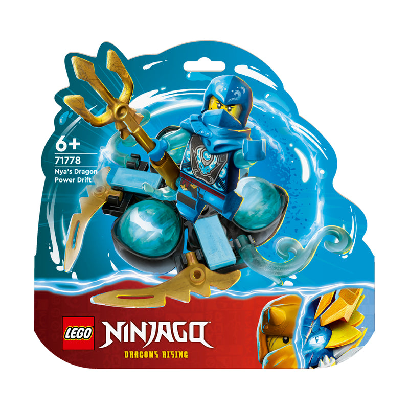 LEGO 71778 NINJAGO DRIFT DEL POTERE DEL DRAGO SPINJITZU DI NYA